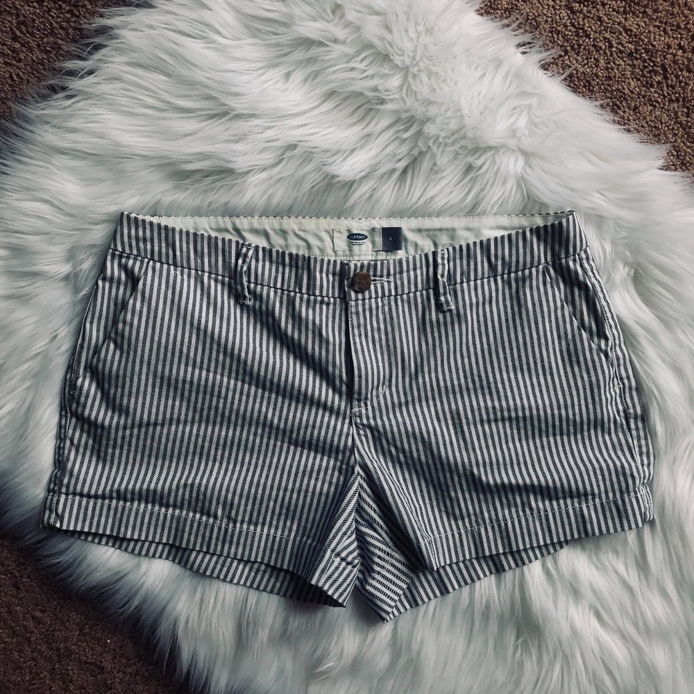 Striped Chino Shorts